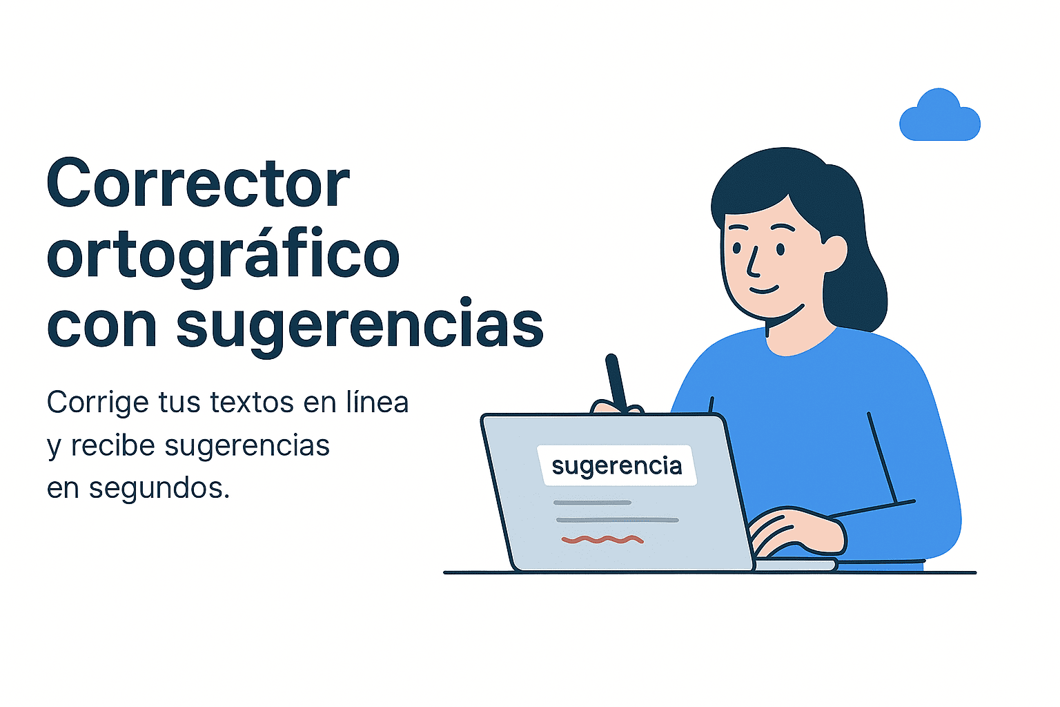 Detectá errores de escritura en español y recibí sugerencias de palabras en segundos.